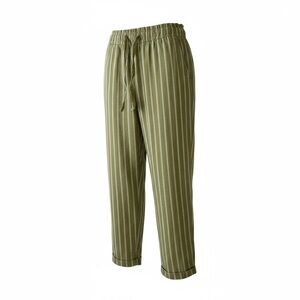 Olive Striped Women’s Pants